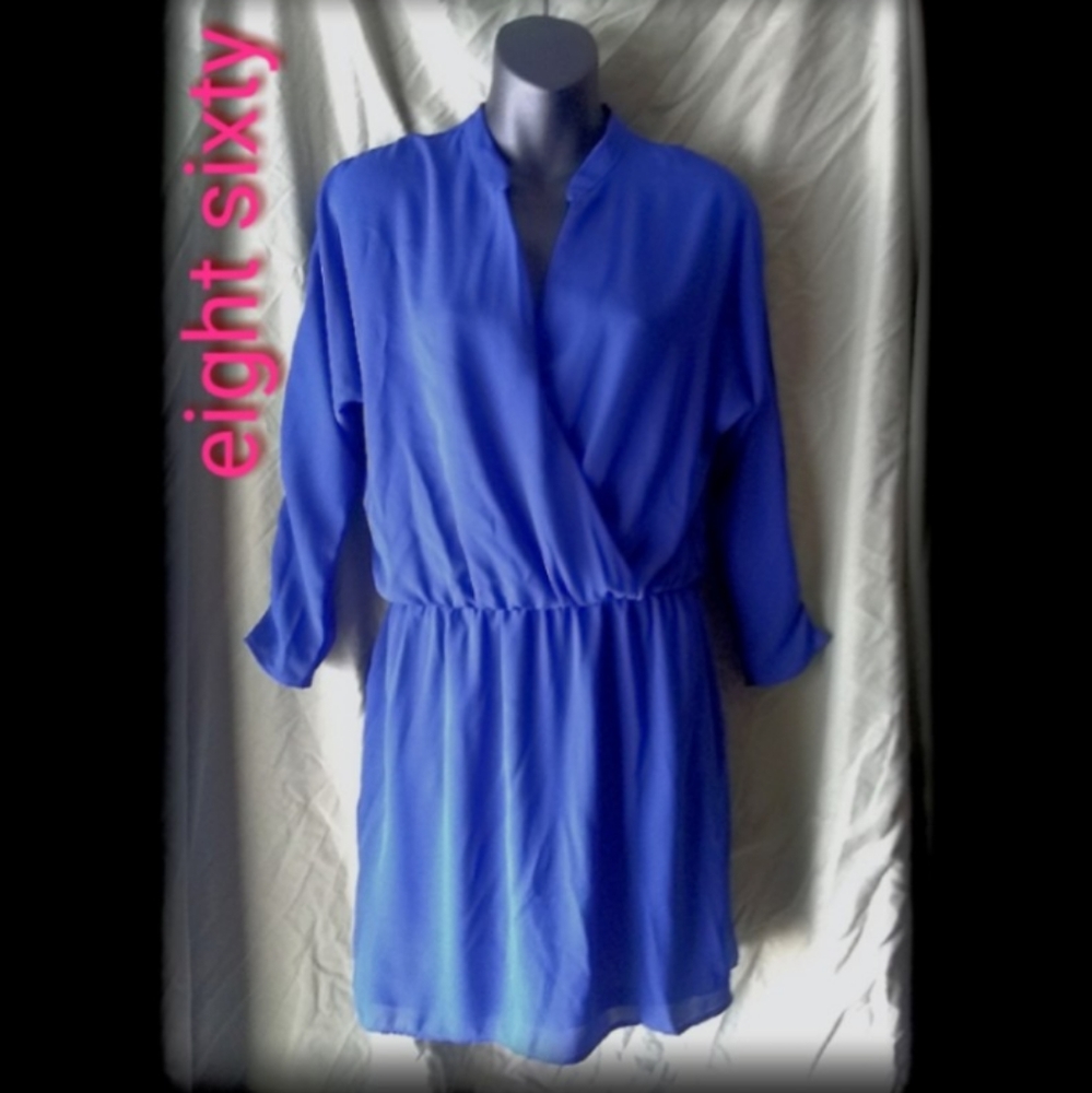*5 for $30* EIGHT SIXTY V-NECK 3/4 SLEEVE DRESS